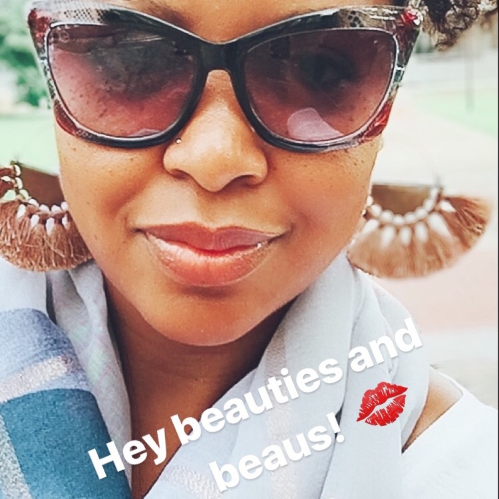 Threaded Tassel Hoops